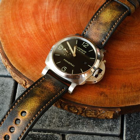 panerai leather strap op 6900|Panerai 18k parts.